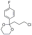 2-(3-Chloropropyl)-2-(4-fluorophenyl)-1,3-dioxane CAS#: 4497-36-3