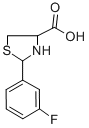 2-(3-Fluorophenyl)-4-thiazolidinecarboxylic acid CAS#: 333408-47-2