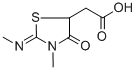 2-[3-METHYL-2-(METHYLIMINO)-4-OXO-1,3-THIAZOLAN-5-YL]ACETIC ACID CAS#: 41306-29-0