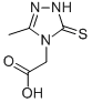 2-(3-METHYL-5-THIOXO-1H-1,2,4-TRIAZOL-4(5H)-YL)ACETIC ACID CAS#: 42047-33-6