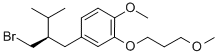 2-(3-Methoxypropoxy)-4-((R)-2-(bromomethyl)-3-methylbutyl)-1-methoxybenzene CAS#: 172900-69-5