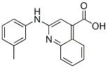 2-[(3-methylphenyl)amino]quinoline-4-carboxylic acid CAS#: 171204-17-4