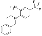 2-(3,4-DIHYDROISOQUINOLIN-2(1H)-YL)-5-(TRIFLUOROMETHYL)ANILINE CAS#: 175134-94-8