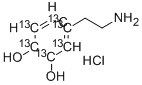 2-(3,4-DIHYDROXYPHENYL-13C6)ETHYLAMINE HCL CAS#: 335080-94-9