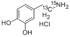 2-(3,4-DIHYDROXYPHENYL)ETHYL-1-13C-AMINE-15N HCL CAS#: 369656-74-6