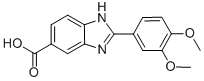 2-(3,4-Dimethoxyphenyl)-1H-benzimidazole-5-carboxylic acid CAS#: 355022-55-8