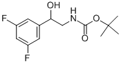 [2-(3,5-DIFLUOROPHENYL)-2-HYDROXYETHYL]-CARBAMIC ACID 1,1-DIMETHYLETHYL ESTER CAS#: 333388-01-5