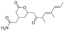 2-(3,5-Dimethyl-2-oxo-4,6-octadienyl)tetrahydro-6-oxo-2H-pyran-4-acetamide CAS#: 154204-06-5