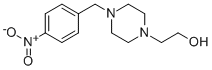 2-[4-(4-NITROBENZYL)PIPERAZINO]ETHAN-1-OL CAS#: 175134-93-7
