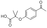 2-(4-ACETYL-PHENOXY)-2-METHYL-PROPIONIC ACID CAS#: 42019-57-8
