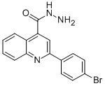 2-(4-BROMO-PHENYL)-QUINOLINE-4-CARBOXYLIC ACID HYDRAZIDE CAS#: 351899-02-0