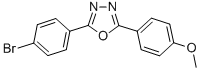 2-(4-BROMOPHENYL)-5-(4-METHOXYPHENYL)-1,3,4-OXADIAZOLE CAS#: 313662-94-1