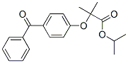 2-(4-Benzoylphenoxy)-2-methylpropanoic acid isopropyl ester CAS#: 42019-13-6