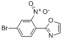 2-(4-Bromo-2-nitrophenyl)oxazole CAS#: 161987-10-6