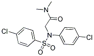 2-(4-CHLORO[(4-CHLOROPHENYL)SULFONYL]ANILINO)-N,N-DIMETHYLACETAMIDE CAS#: 337922-02-8