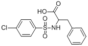 2-([(4-CHLOROPHENYL)SULFONYL]AMINO)-3-PHENYLPROPANOIC ACID CAS#: 40279-97-8