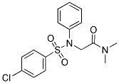 2-([(4-CHLOROPHENYL)SULFONYL]ANILINO)-N,N-DIMETHYLACETAMIDE CAS#: 337922-41-5