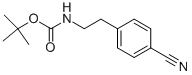 2-(4-CYANO-PHENYL)-N-BOC-ETHYLAMINE CAS#: 172348-86-6
