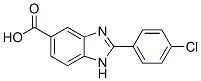 2-(4-Chloro-phenyl)-1H-benzimidazole-5-carboxylic acid CAS#: 174422-14-1