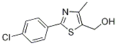 (2-(4-Chlorophenyl)-4-Methylthiazol-5-yl)Methanol CAS#: 317319-22-5