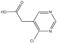 2-(4-ChloropyriMidin-5-yl)acetic acid CAS#: 389799-46-6