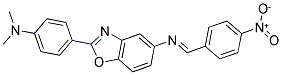 [2-(4-DIMETHYLAMINO-PHENYL)-BENZOOXAZOL-5-YL]-(4-NITRO-BENZYLIDENE)-AMINE CAS#: 331445-35-3