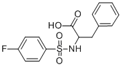 2-([(4-FLUOROPHENYL)SULFONYL]AMINO)-3-PHENYLPROPANOIC ACID CAS#: 40279-96-7