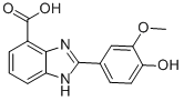 2-(4-HYDROXY-3-METHOXY-PHENYL)-1H-BENZOIMIDAZOLE-4-CARBOXYLIC ACID CAS#: 313278-98-7
