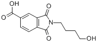 2-(4-HYDROXY-BUTYL)-1,3-DIOXO-2,3-DIHYDRO-1 H-ISOINDOLE-5-CARBOXYLIC ACID CAS#: 351334-92-4
