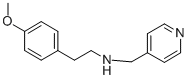 [2-(4-METHOXY-PHENYL)-ETHYL]-PYRIDIN-4-YLMETHYL-AMINE CAS#: 331970-72-0