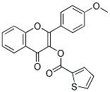 2-(4-METHOXYPHENYL)-4-OXO-4H-CHROMEN-3-YL 2-THIOPHENECARBOXYLATE CAS#: 331460-15-2