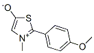 2-(4-Methoxyphenyl)-3-methylthiazol-3-ium-5-olate CAS#: 40727-16-0