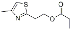 2-(4-Methyl-1,3-thiazol-2-yl)ethyl propanoate CAS#: 324742-96-3