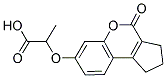 2-[(4-OXO-1,2,3,4-TETRAHYDROCYCLOPENTA[C]CHROMEN-7-YL)OXY]PROPANOIC ACID CAS#: 374702-07-5