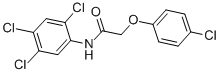 2-(4-chlorophenoxy)-N-(2,4,5-trichlorophenyl)acetamide CAS#: 327071-46-5