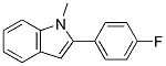 2-(4-fluorophenyl)-1-methyl-1H-indole CAS#: 145133-64-8