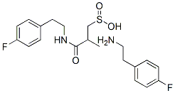 2-(4-fluorophenyl)ethanamine, 2-[2-(4-fluorophenyl)ethylcarbamoyl]prop ane-1-sulfinic acid CAS#: 171359-21-0