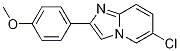 2-(4-methoxyphenyl)-6-chloroimidazo[1,2-a]pyridine CAS#: 325736-91-2