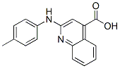 2-[(4-methylphenyl)amino]quinoline-4-carboxylic acid CAS#: 171204-18-5