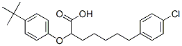 2-(4-tert-butylphenoxy)-7-(4-chlorophenyl)heptanoic acid CAS#: 145096-13-5