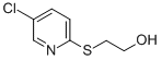 2-[(5-CHLORO-2-PYRIDYL)THIO]ETHAN-1-OL CAS#: 175135-89-4