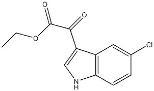 2-(5-Chloro-1H-indol-3-yl)-2-oxoacetic acid ethyl ester CAS#: 163160-58-5