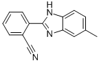 2-(5-METHYL-1H-BENZIMIDAZOL-2-YL)BENZONITRILE CAS#: 149760-46-3