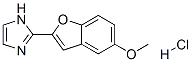 2-(5-methoxybenzofuran-2-yl)-1H-imidazole hydrochloride CAS#: 150985-50-5