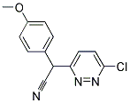 2-(6-CHLORO-3-PYRIDAZINYL)-2-(4-METHOXYPHENYL)ACETONITRILE CAS#: 338752-84-4