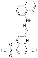 2-(8-QUINOLYLHYDRAZONOMETHYL)-8-HYDROXYQ CAS#: 350691-55-3