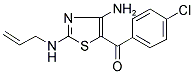 [2-(ALLYLAMINO)-4-AMINO-1,3-THIAZOL-5-YL](4-CHLOROPHENYL)METHANONE CAS#: 328282-18-4
