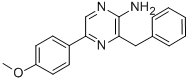 2-AMINO-3-BENZYL-5-(4-METHOXYPHENYL)PYRAZINE CAS#: 40040-81-1