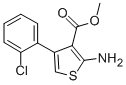 2-AMINO-4-(2-CHLORO-PHENYL)-THIOPHENE-3-CARBOXYLIC ACID METHYL ESTER CAS#: 350997-11-4