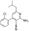 2-AMINO-4-(2-CHLOROPHENYL)-6-ISOBUTYLNICOTINONITRILE CAS#: 337474-61-0